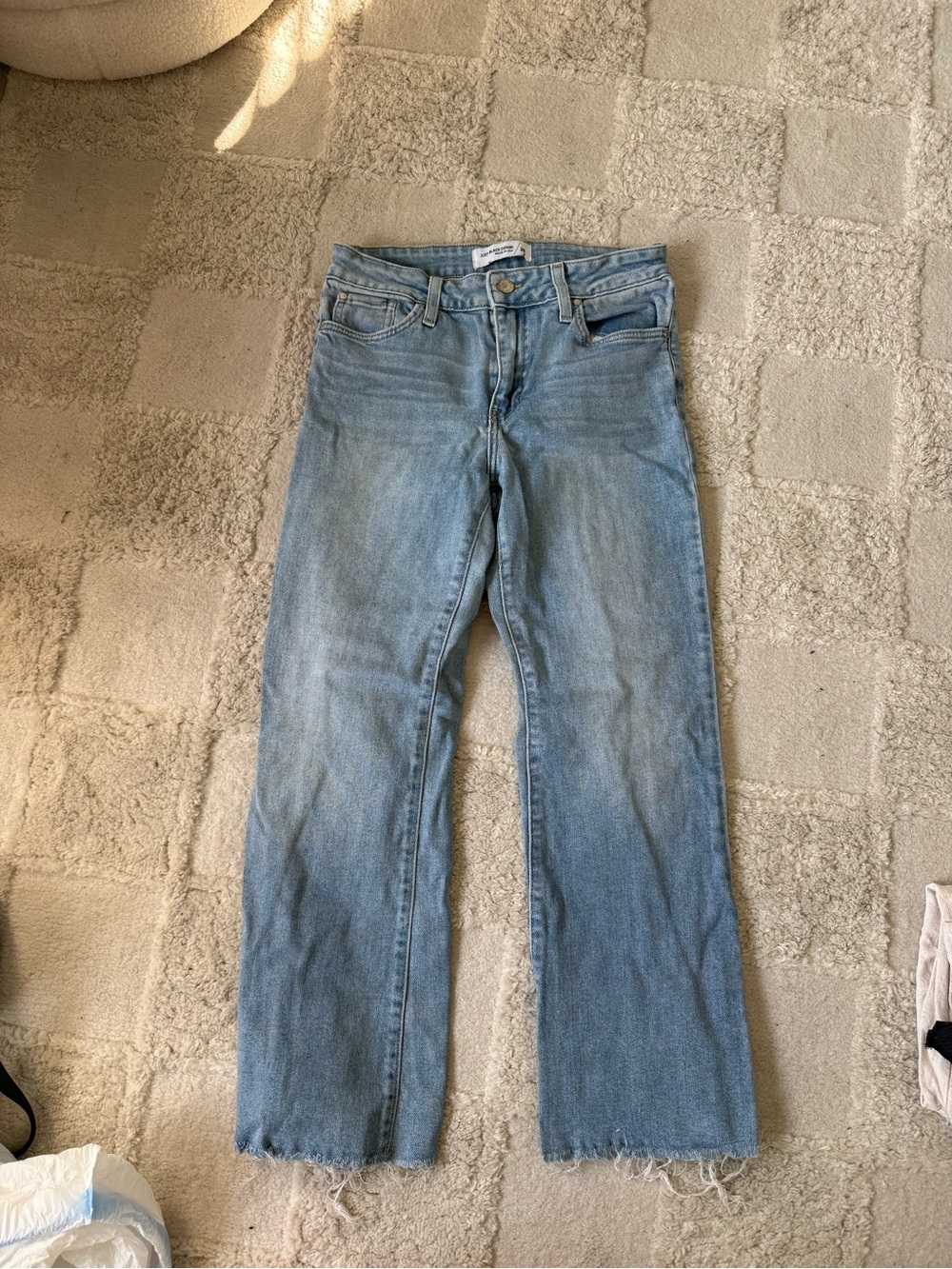 Just Black Denim Straight-Leg Jeans